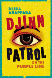 Book cover with painted eye on a bright yellow background