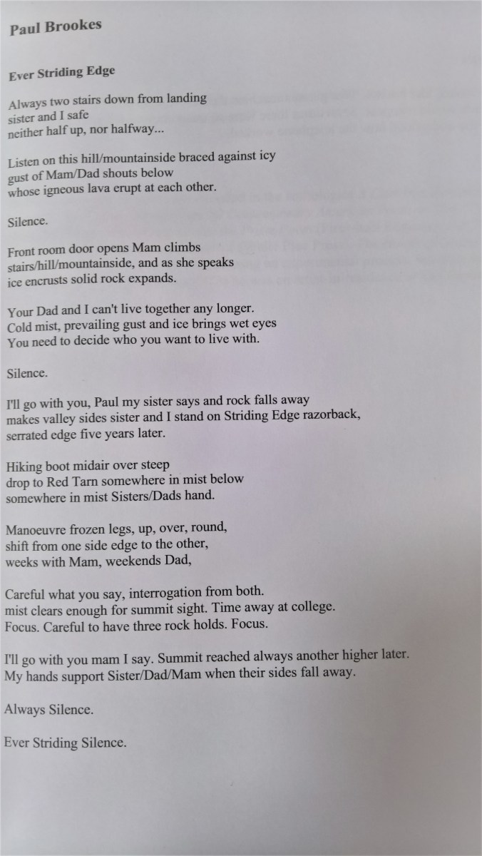 Concrete Mist Ever Striding Edge