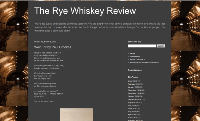 The Rye Whiskey Review