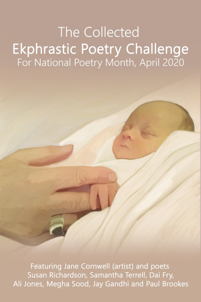 The Ekphrastic Challenge April 2020 Front cover by Jane Cornwell