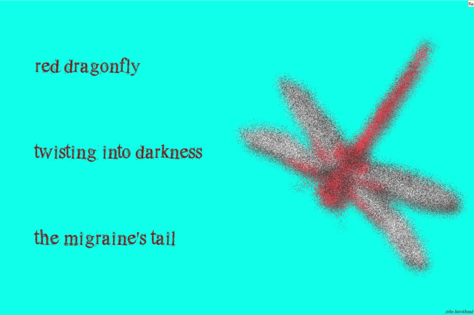 Red Dragonfly by John Hawkhead