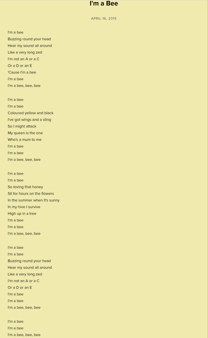 Im A Bee by Neal Zetter