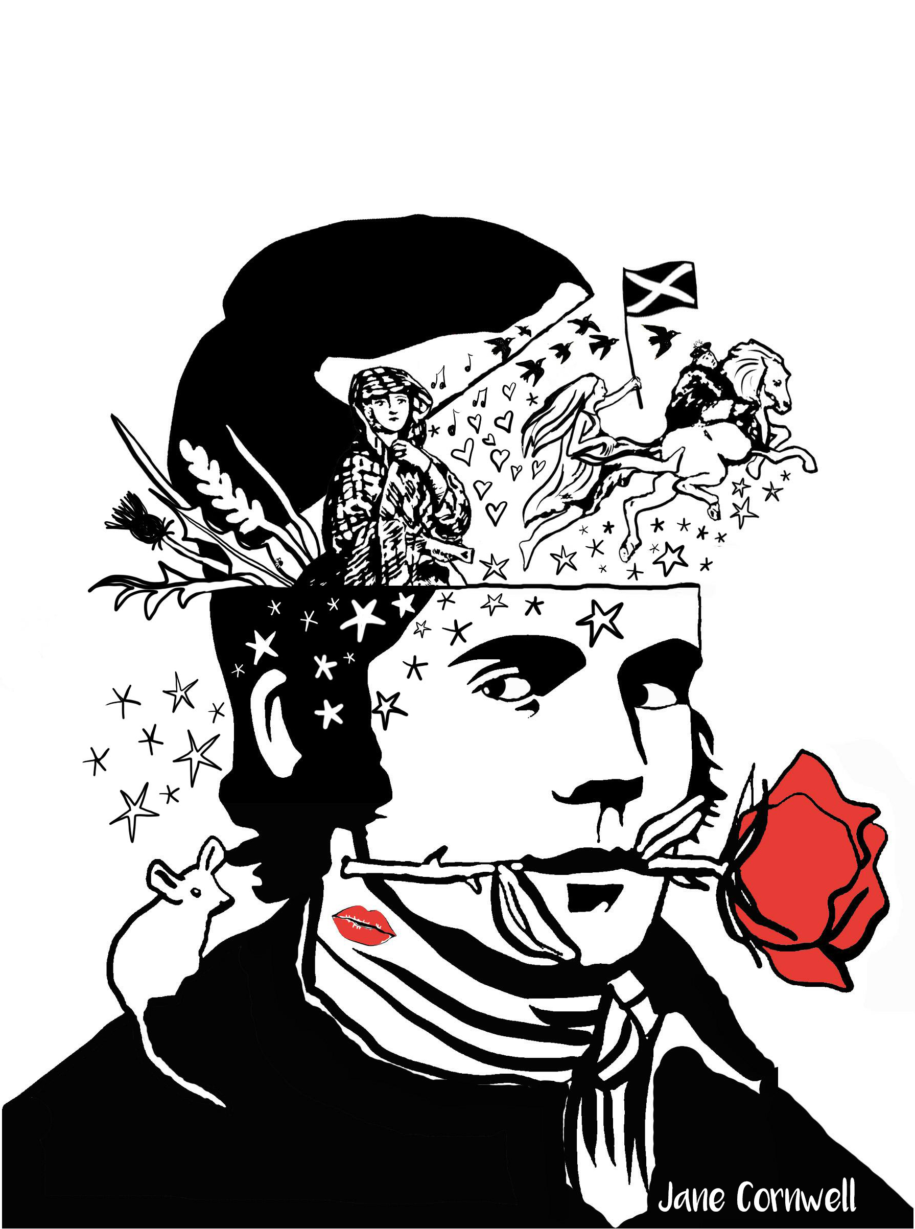 Robert Burns for The Wombwell Rainbow