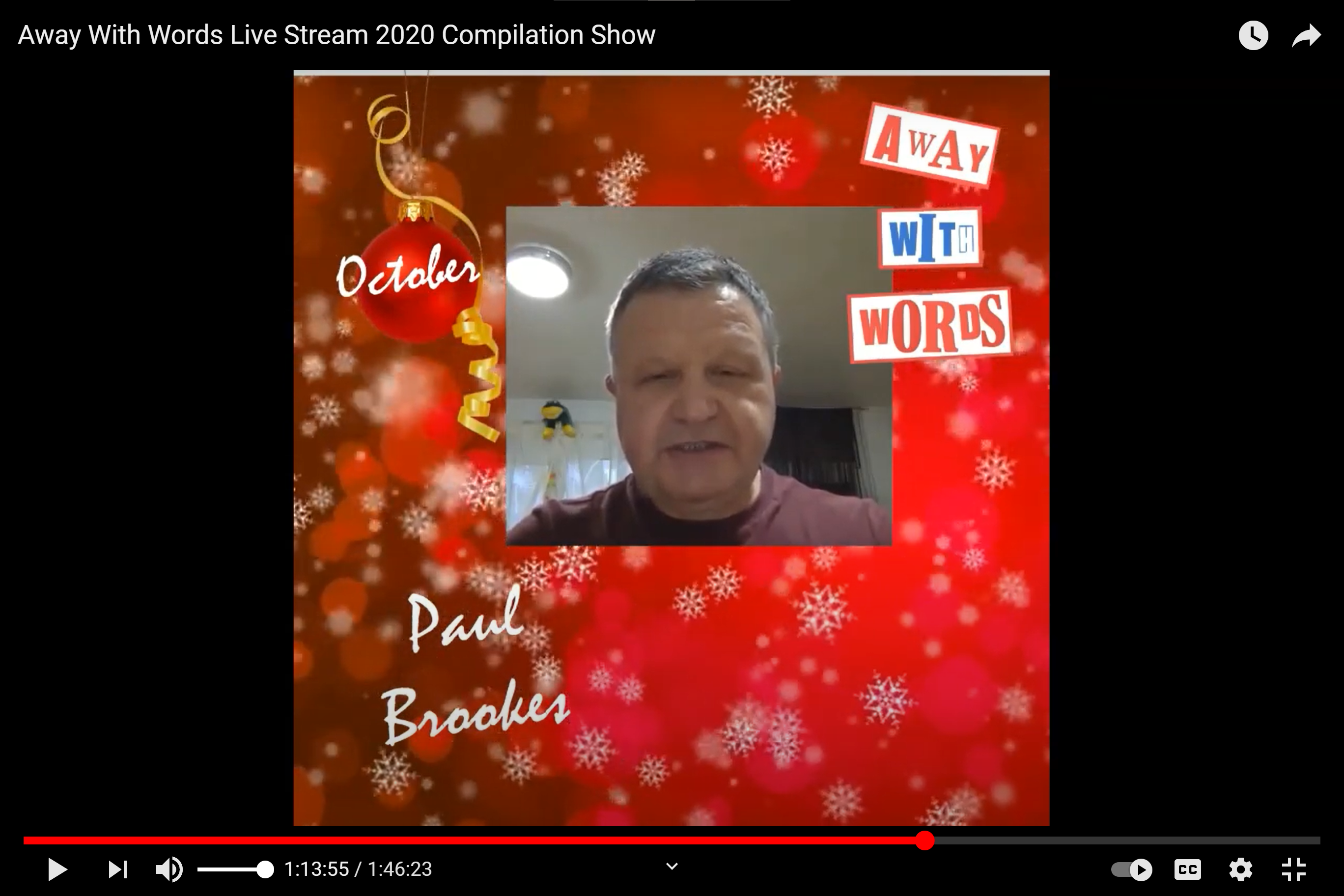 Away With Words Christmas Compilation poem