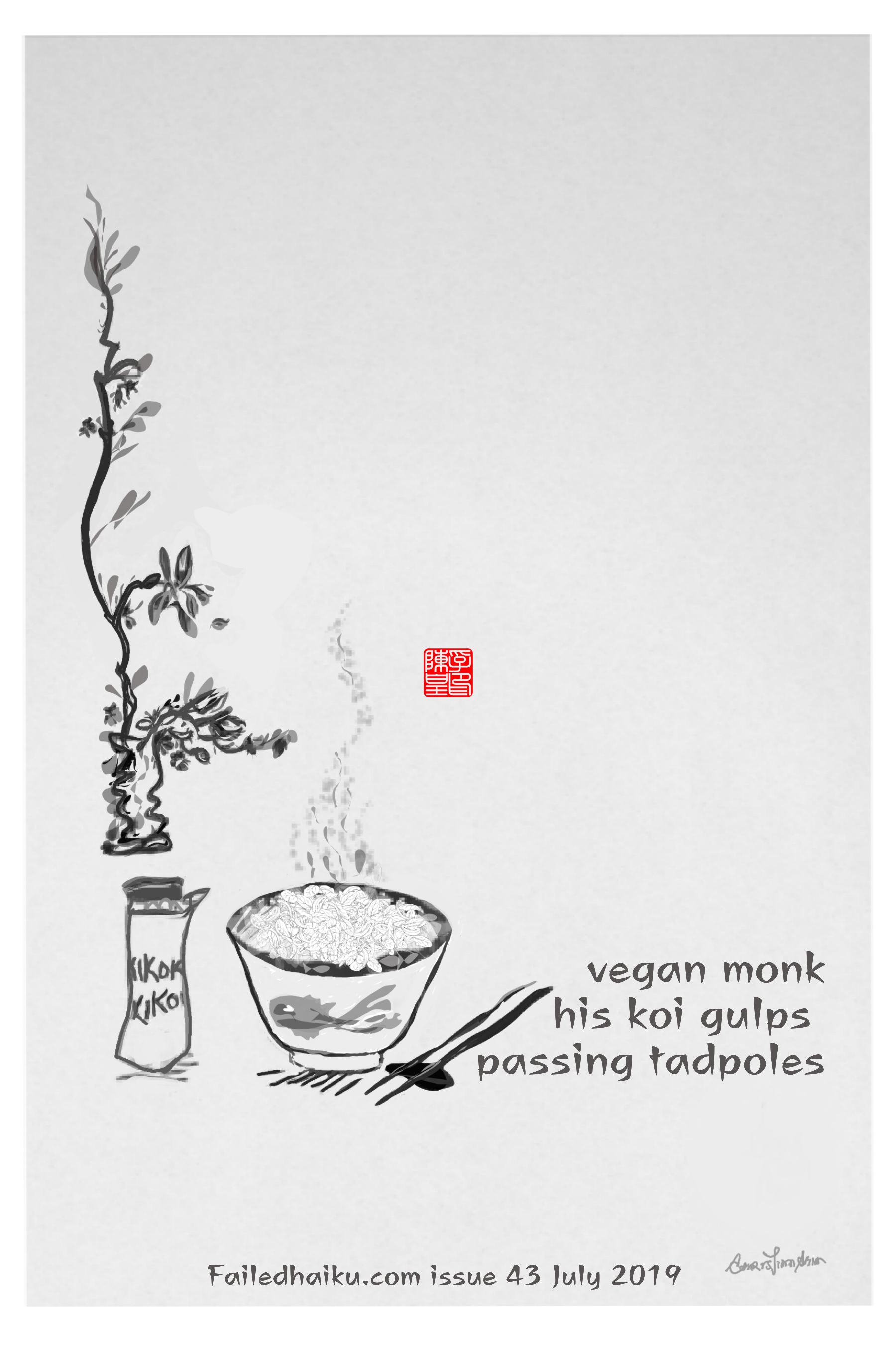 ChristinaChin _ vegan monk_ Failed Haiku