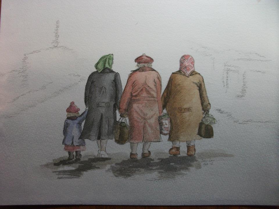 JL17 Back from shopping