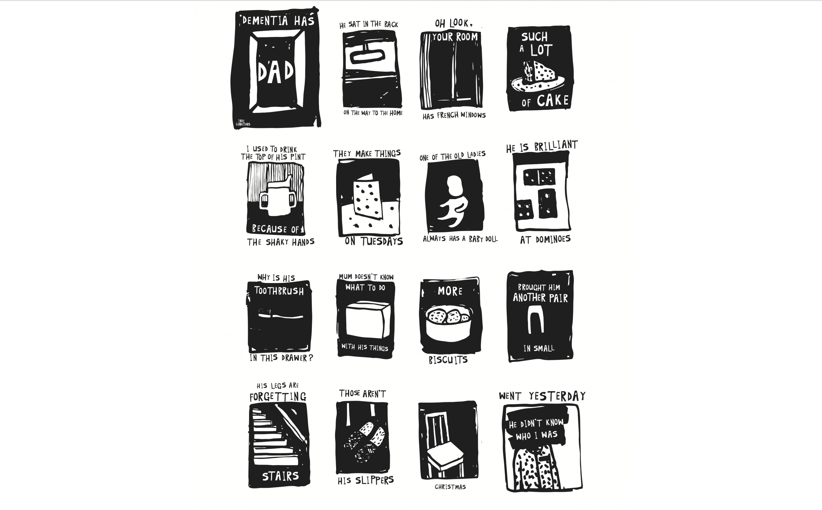 Dementia Has Dad by Steve Mitchell