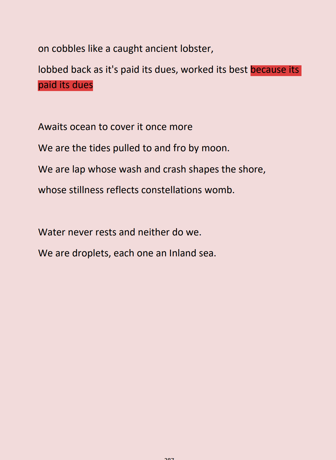 ocean is in Glomag 2