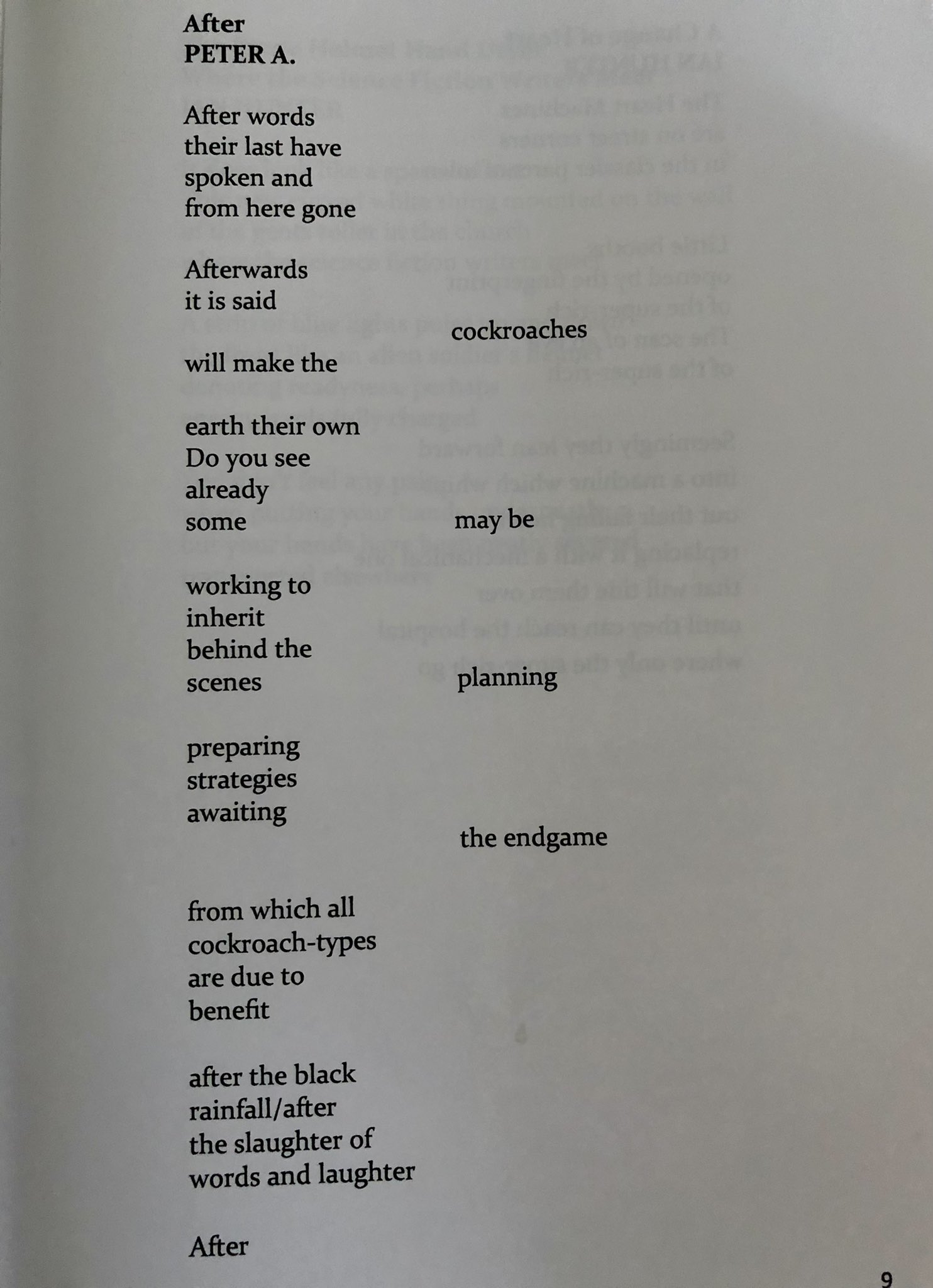 after by Peter A. Kelly