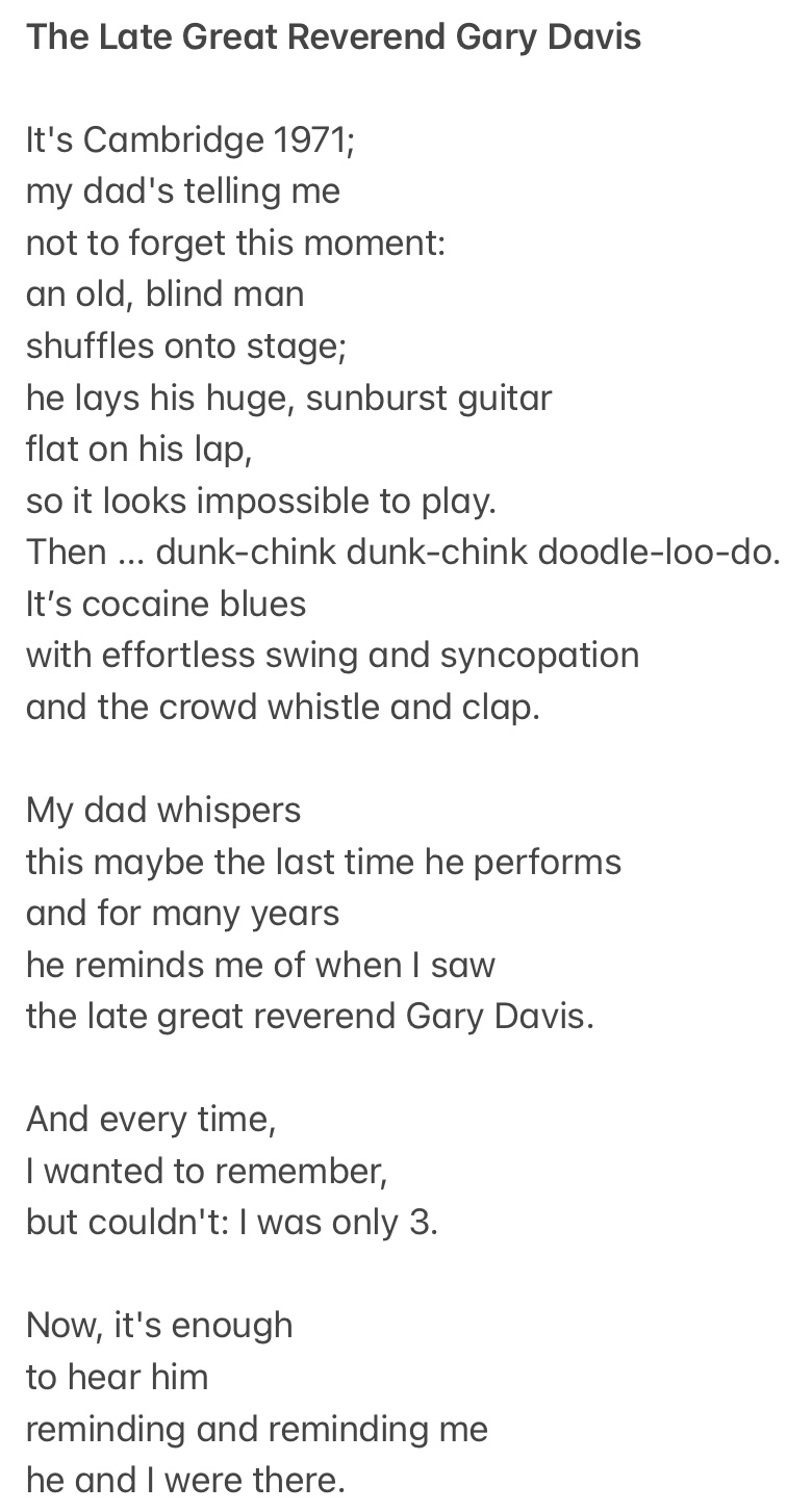 Gary Davis by Tristan Moss