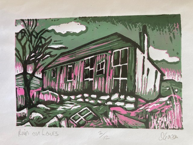 Ruin on Lewis by Dave Green