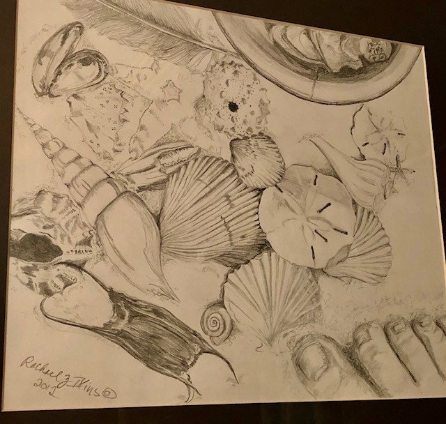 Beach Finds by Rachael Ikins