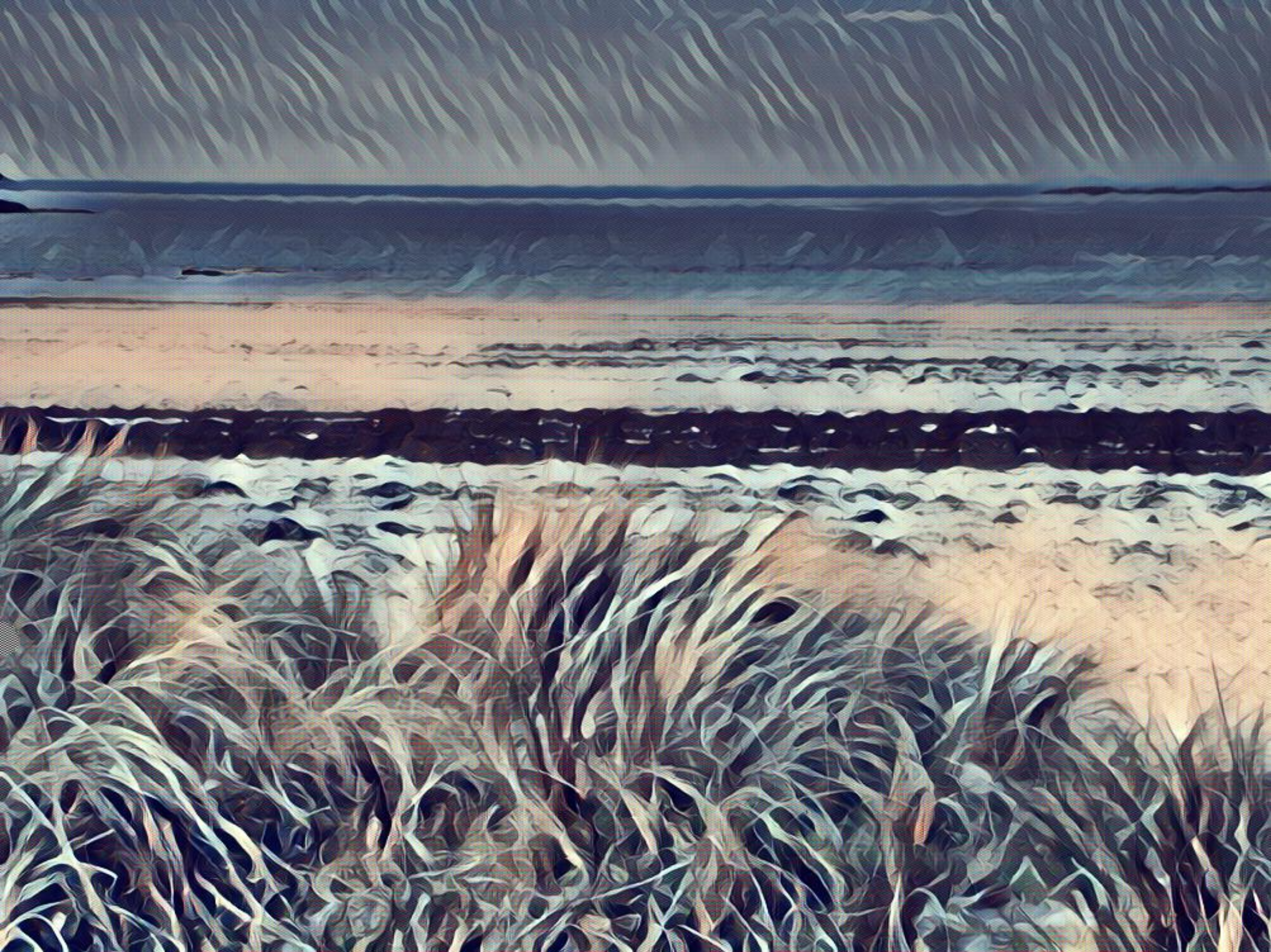 Sand Dunes by Yvonne Marjot