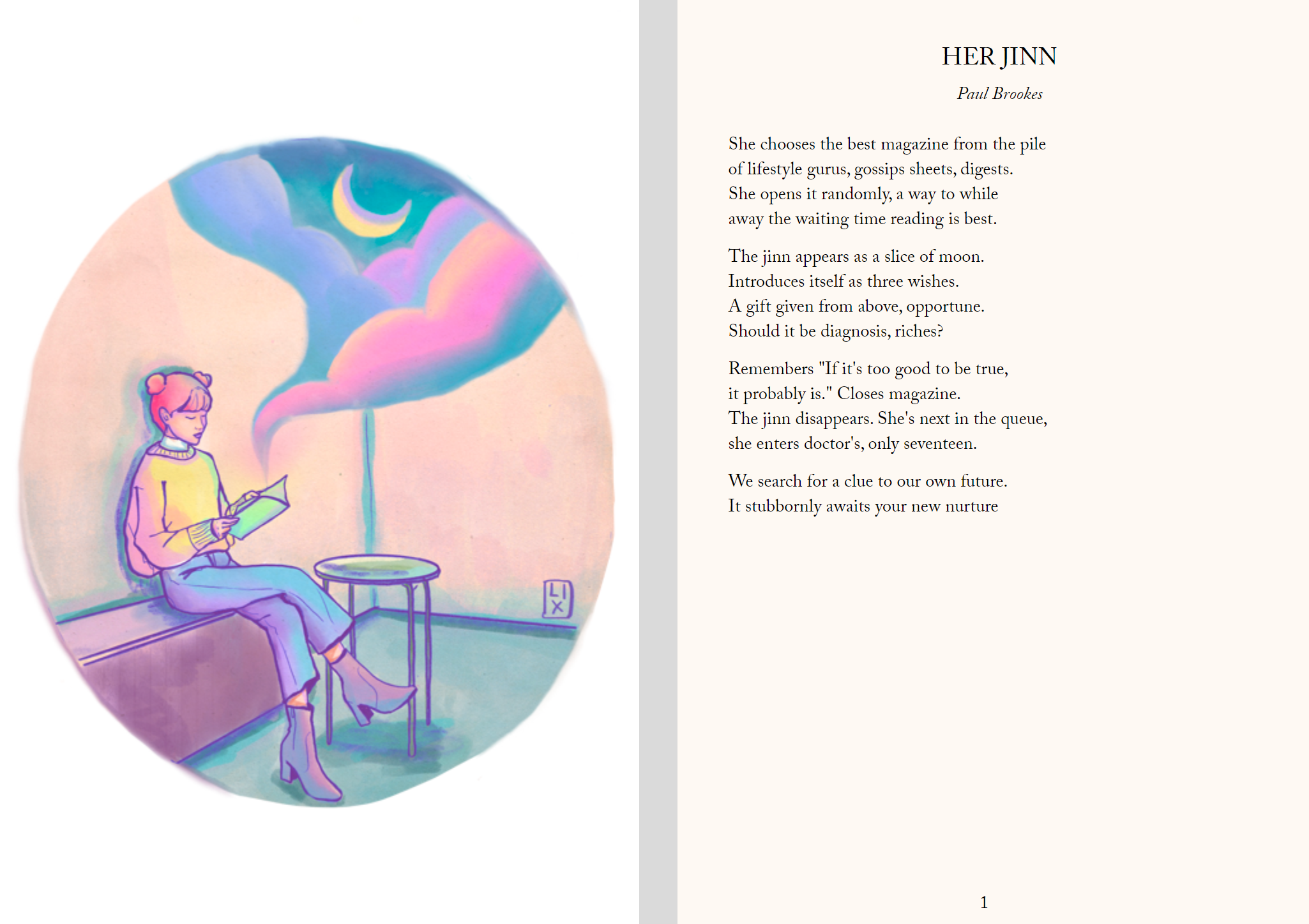 Her Jinn published in Visual Verse