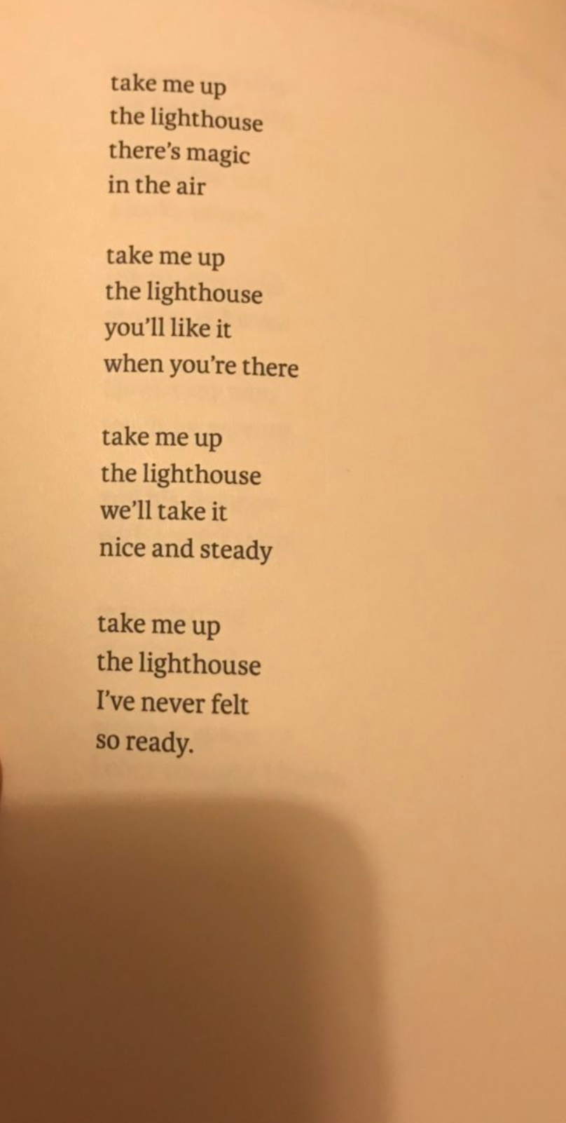 Take Me Up The Lighthouse by Dean Wilson