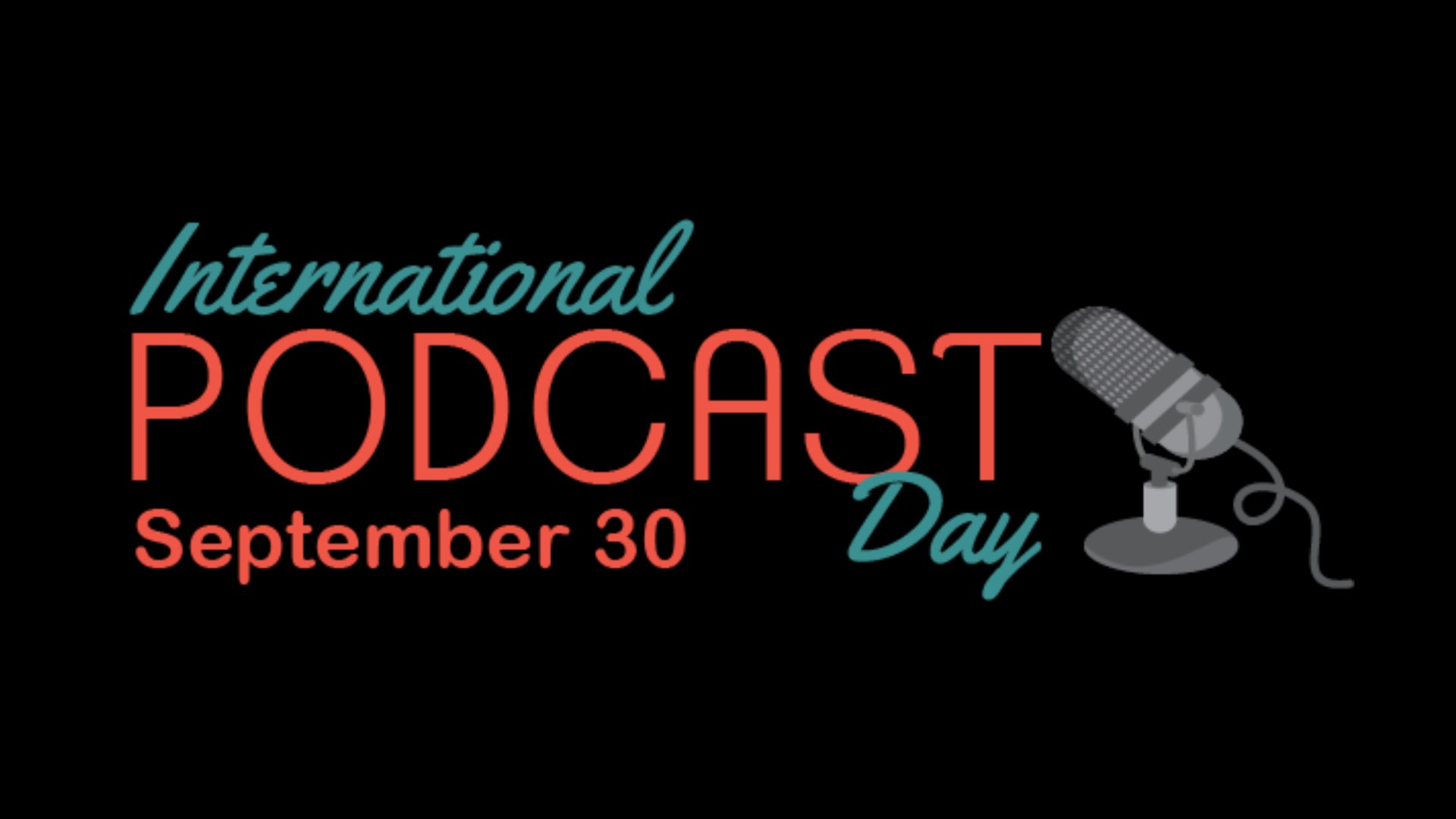 international podcast day poster