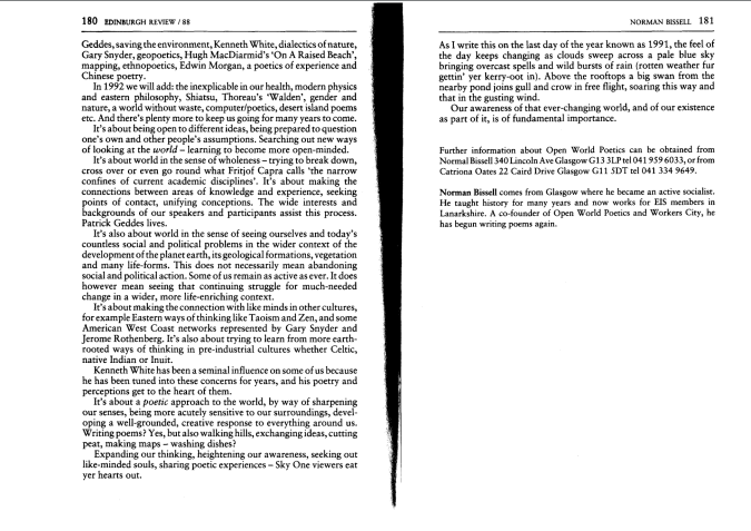 open world poetics 2 norman bissell