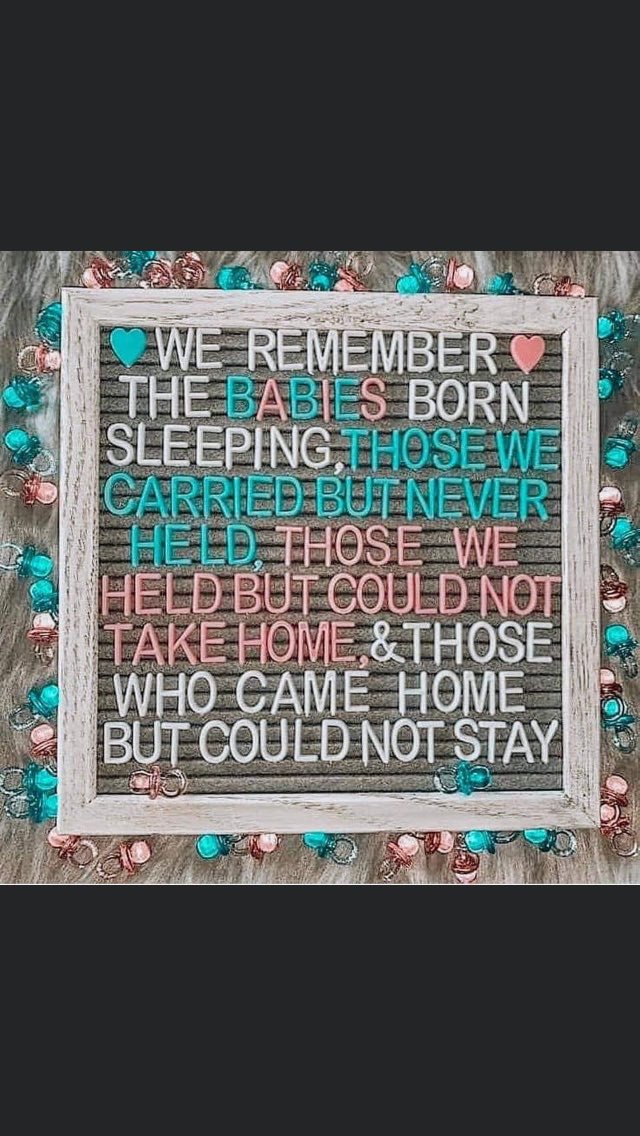 Baby loss awareness week