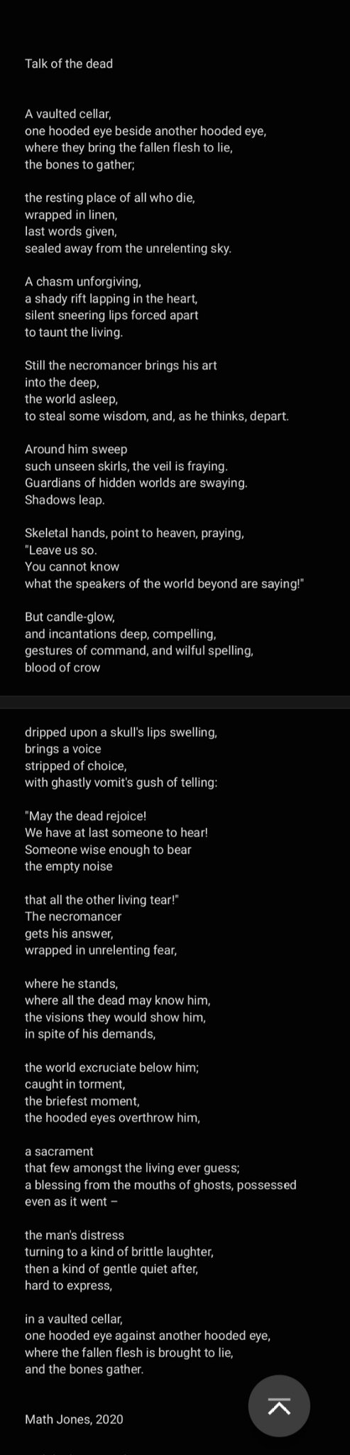 talk of the dead by Liam