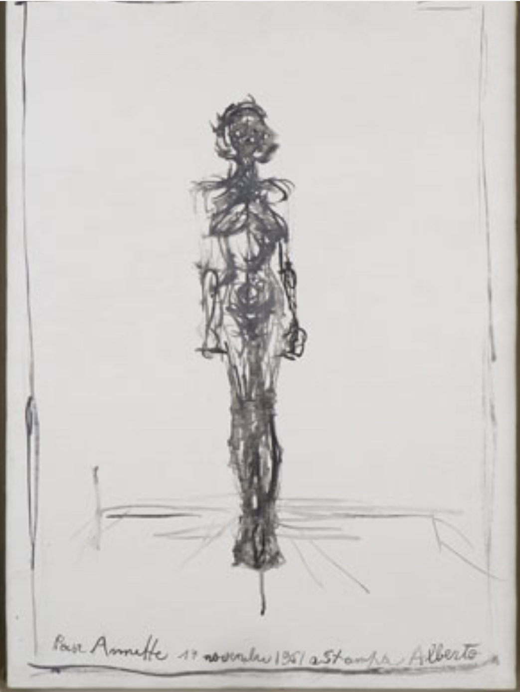 giacometti standing nude