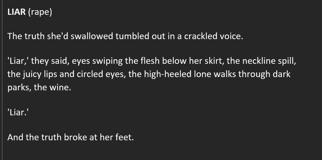 Liar by Helen Laycock