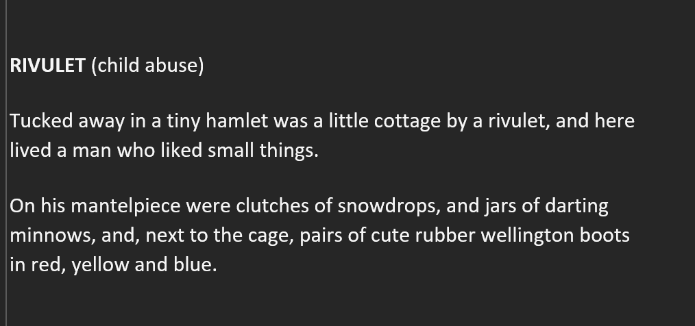 Rivulet by Helen Laycock