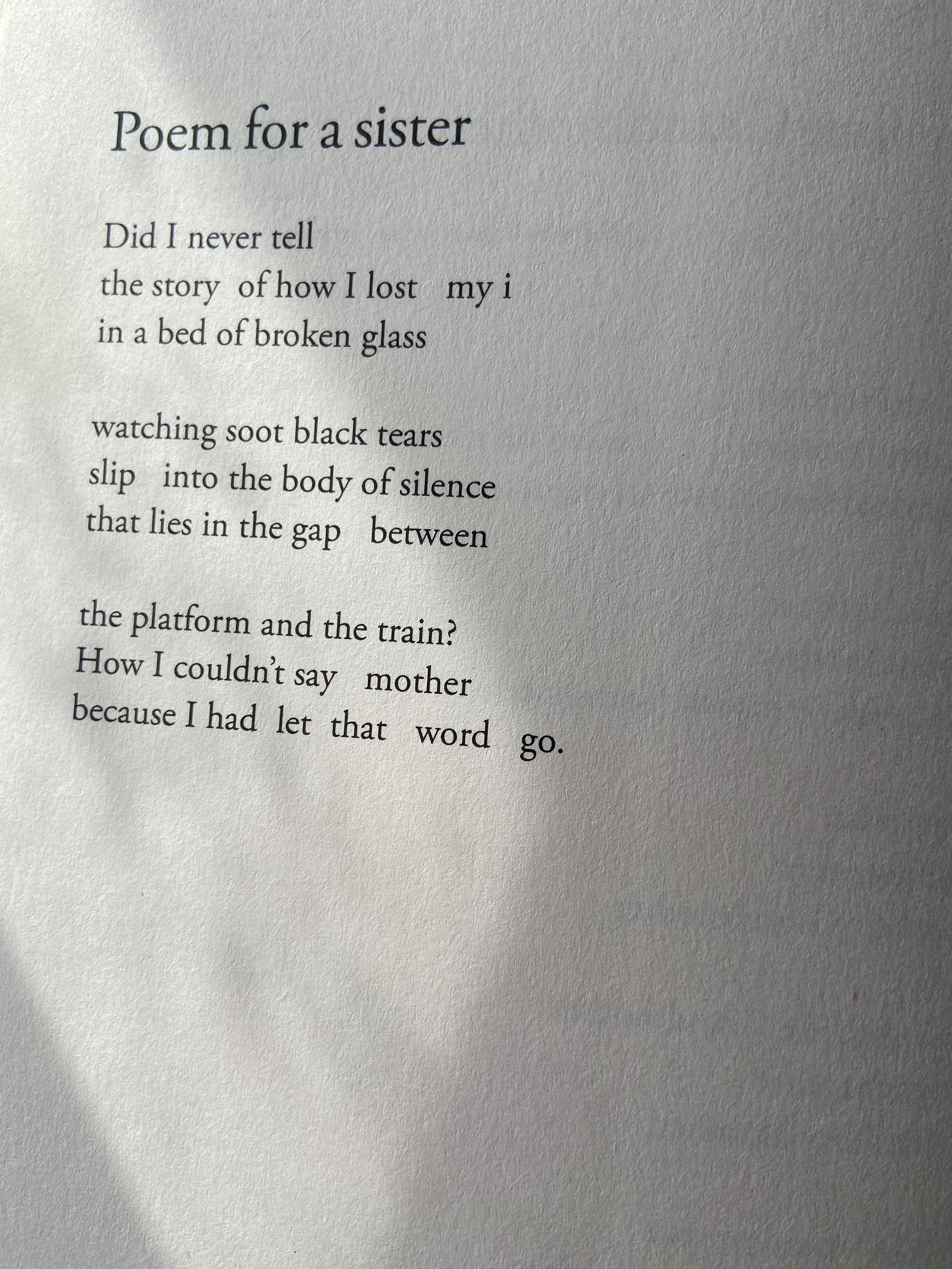 poem for a sister by Kittie Belle