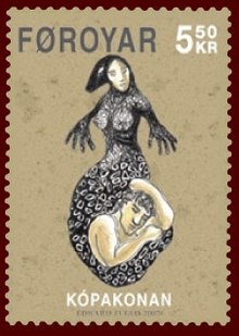 F 1.13. Selkies 220px-Faroese_stamp_585_the_seal_woman